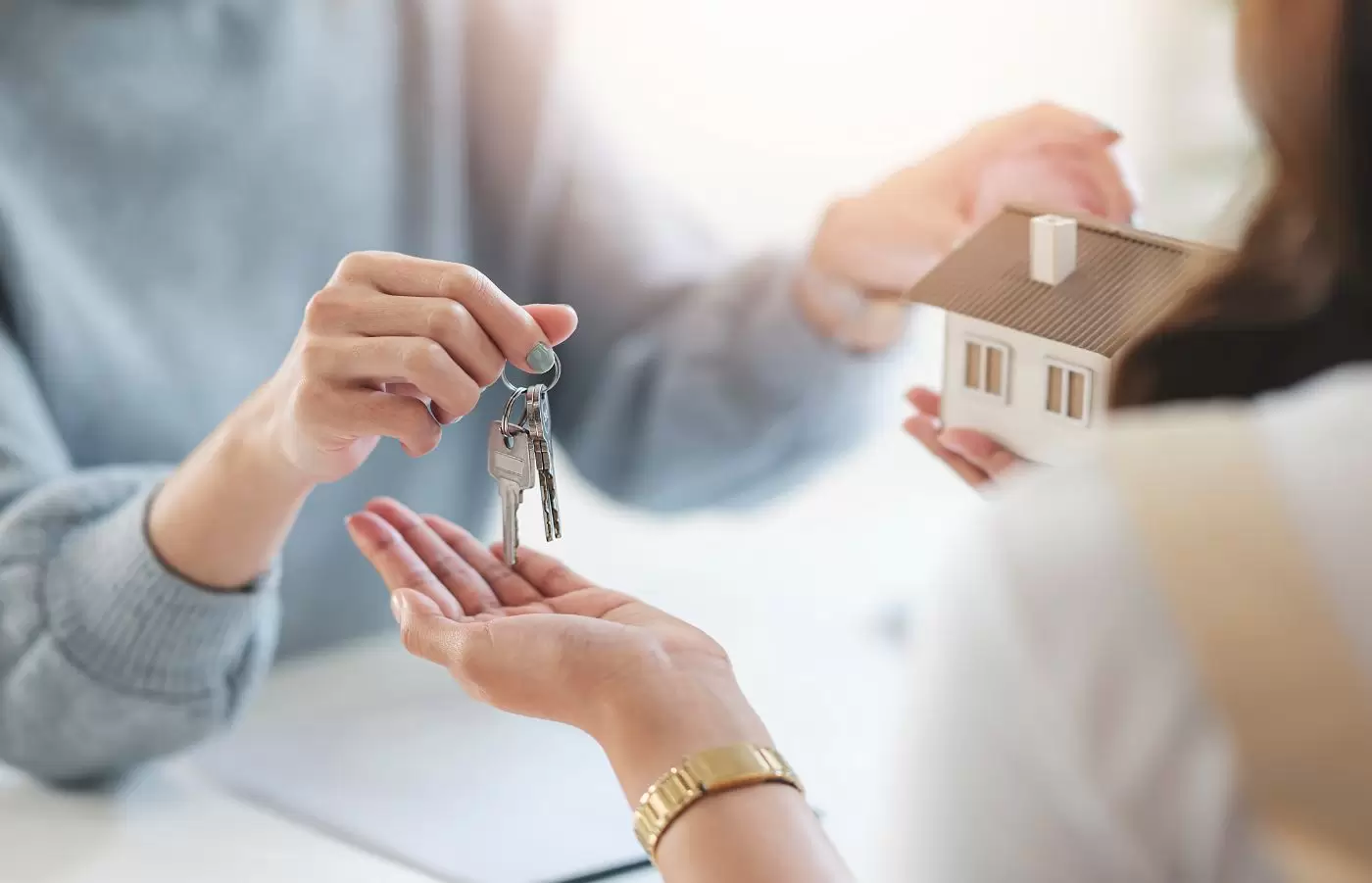 Investimento immobiliare con scambio di chiavi